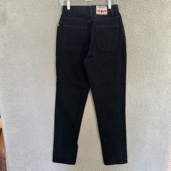Vintage Rockies Black Jeans Womens‎ Size 29/9 28L High Rise Slim Fit Denim USA - Picture 3 of 15